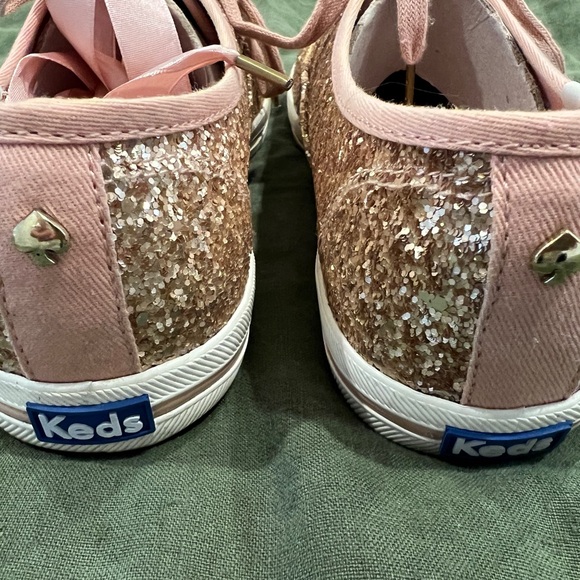 Kate Spade x Keds champagne glitter - Picture 2 of 4